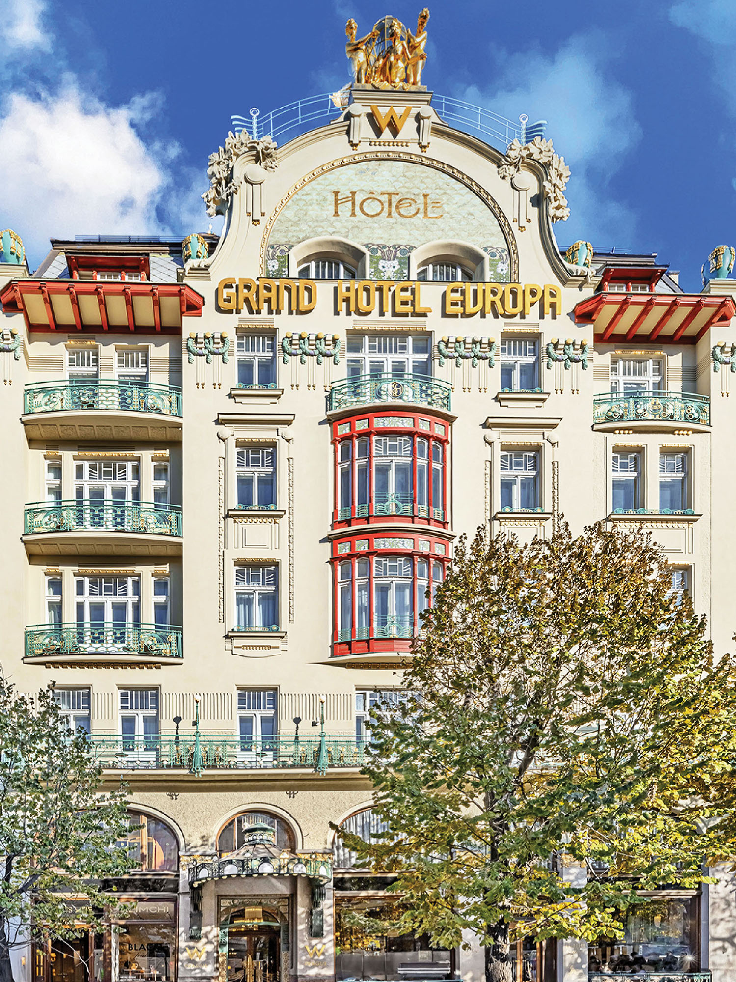 The grand hotel in paris.