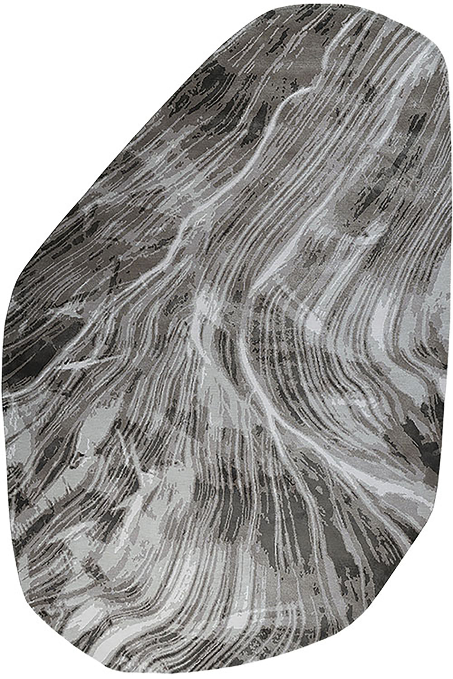 A black and white marble pattern.