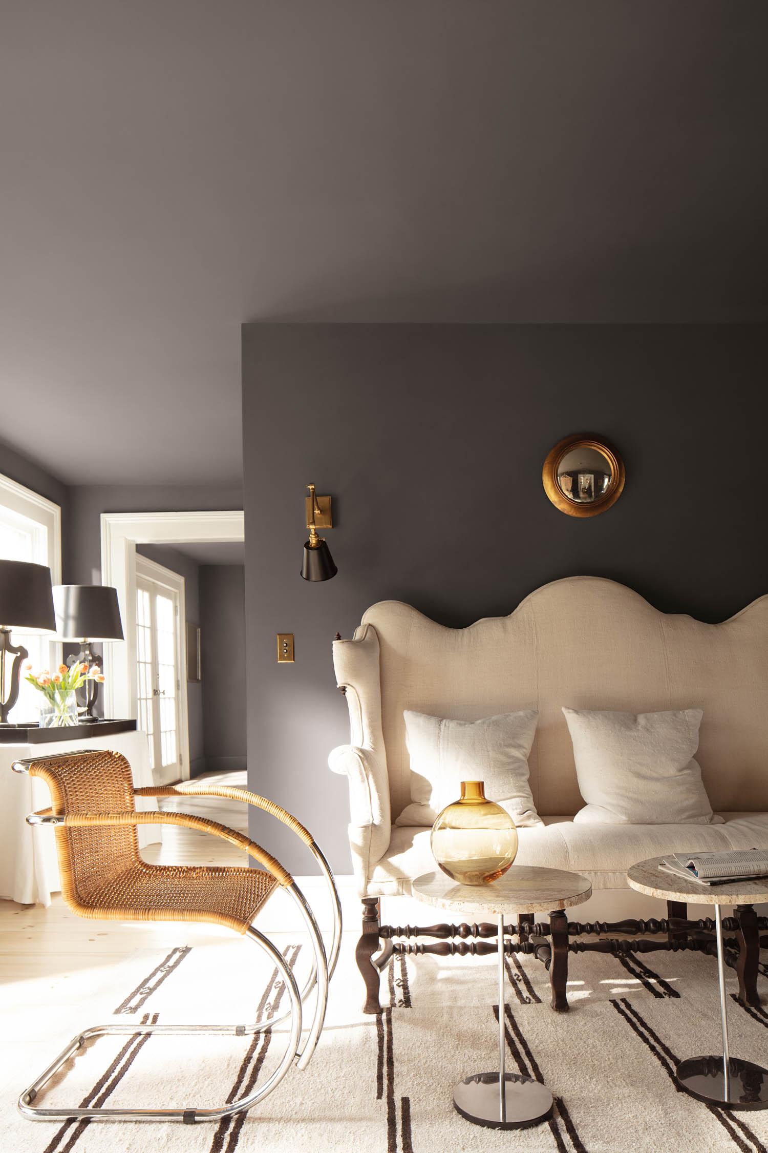 living room with Benjamin Moore Color of the Year 2026