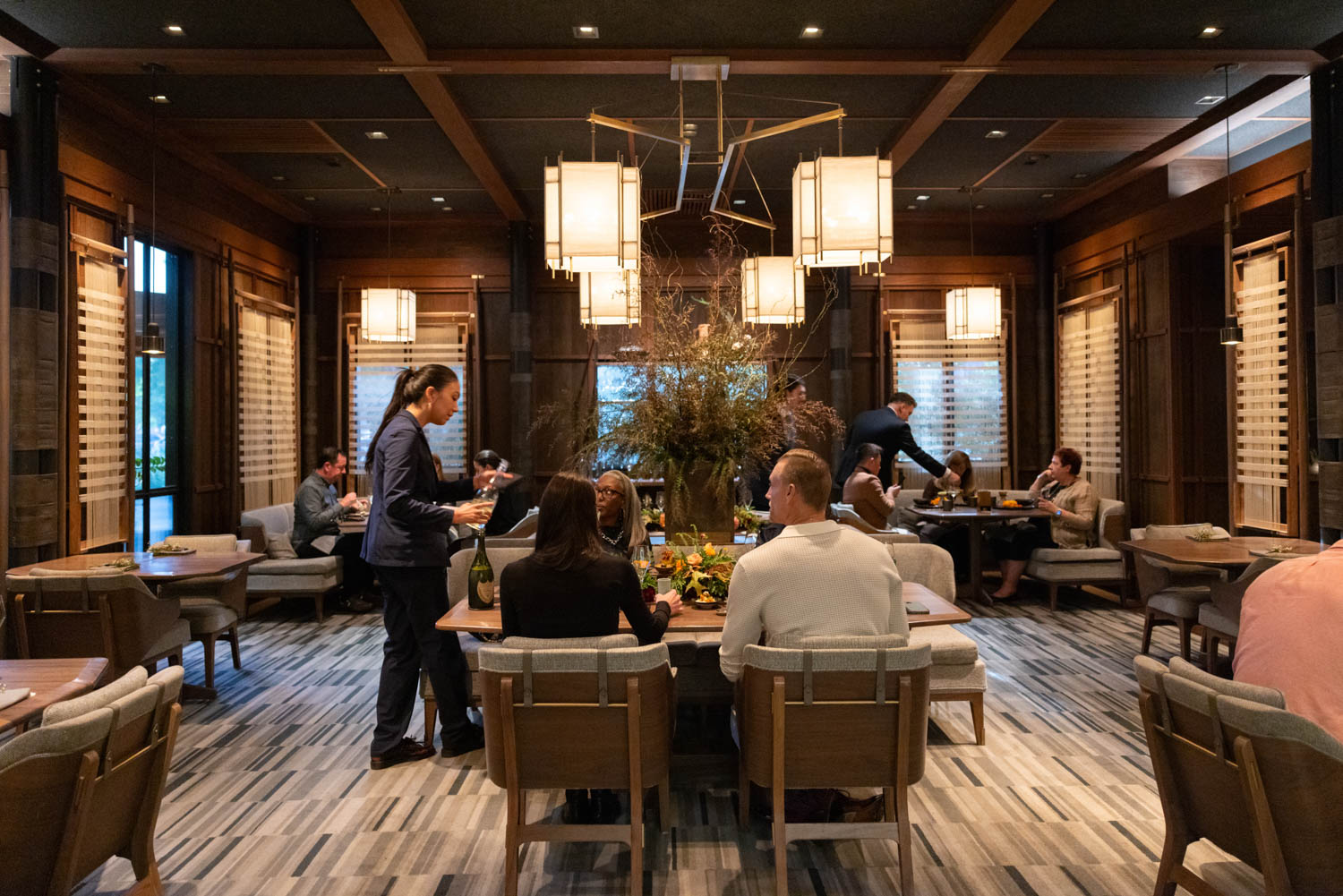 interior of restaurant