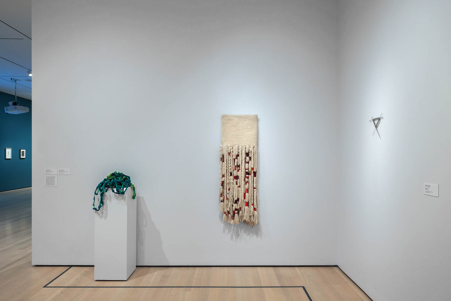 two art pieces side by side