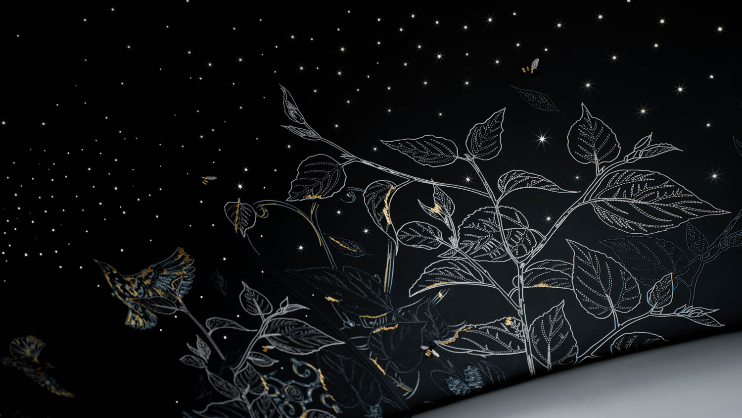 closeup of the woodwork