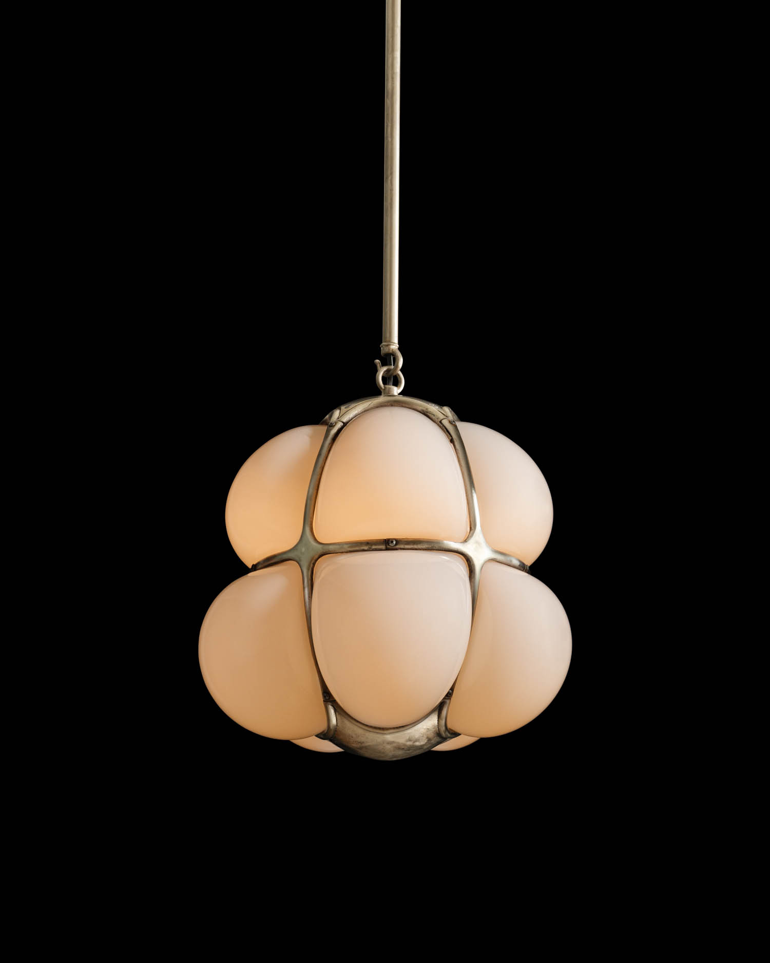 lamp with multiple orbs