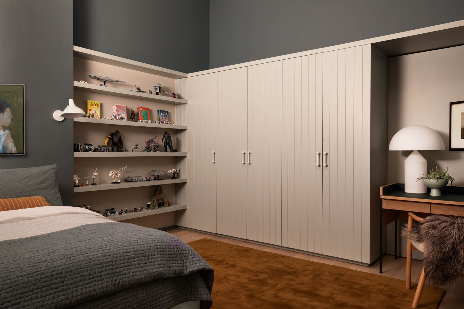 bedroom with lots of space